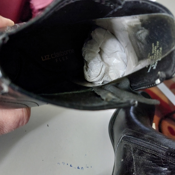 Liz Claiborne Flex Picco  blk boot - Picture 11 of 15